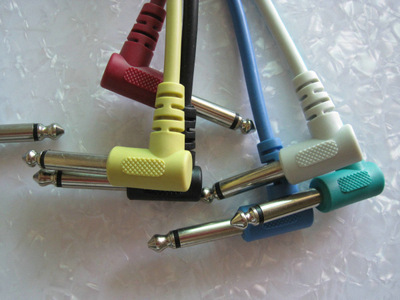 【效果器導線彩色導線微短連接線5條一套】價格,廠家,圖片,樂器配件,惠州市惠陽區(qū)秋長倍音五金電子加工部-